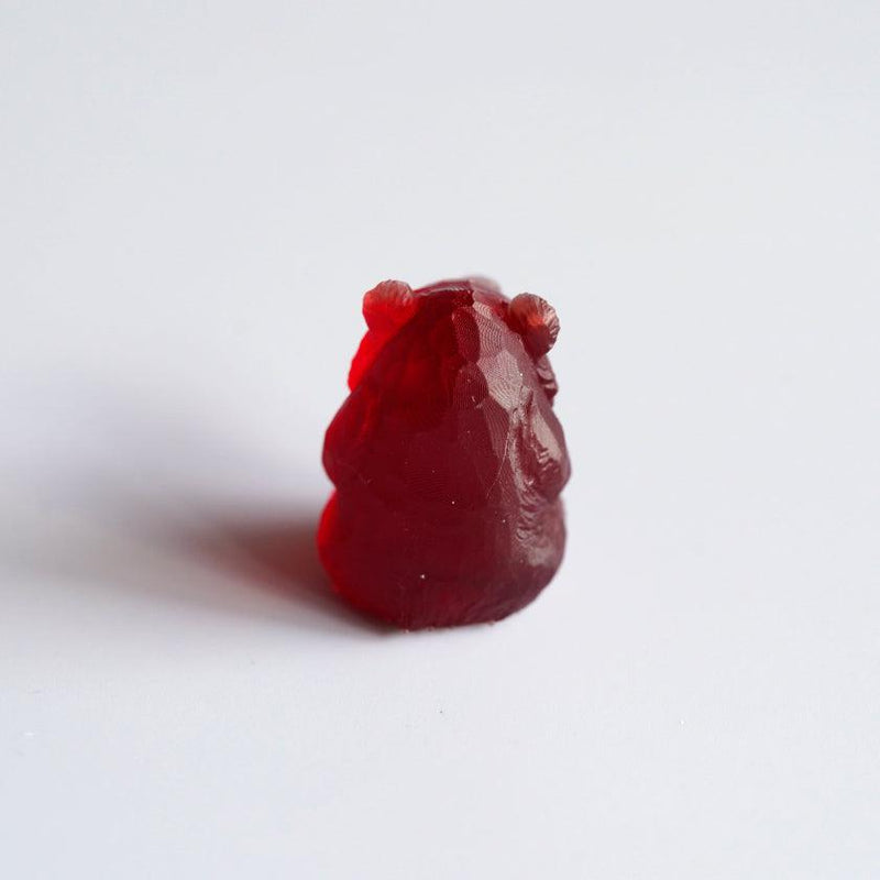 [Figurine] Sinkop Siting Bear (สีแดง) | งานฝีมือของ Ainu