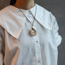 [PENDANT] DEER ANTLER (ROUND) | AINU CRAFTS