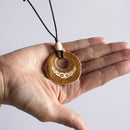 [PENDANT] DEER ANTLER (ROUND) | AINU CRAFTS