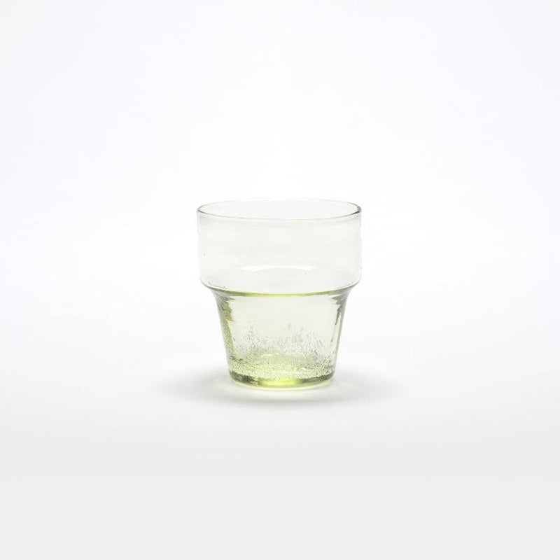 [GLASS] SPILL-PROOF CUPS FROM OKINAWA (GREEN) | RYUKYU GLASS | AERU