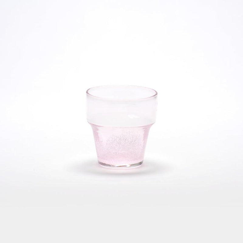 [GLASS] SPILL-PROOF CUPS FROM OKINAWA (PINK) | RYUKYU GLASS | AERU