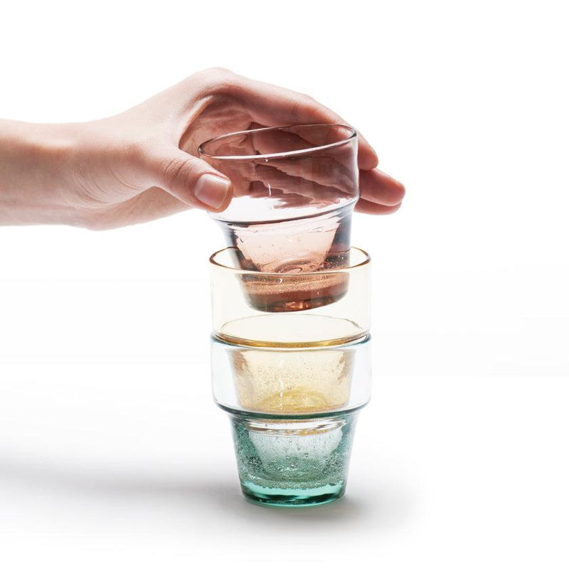 [玻璃]來自沖繩的無用杯子| ryukyu玻璃| aeru