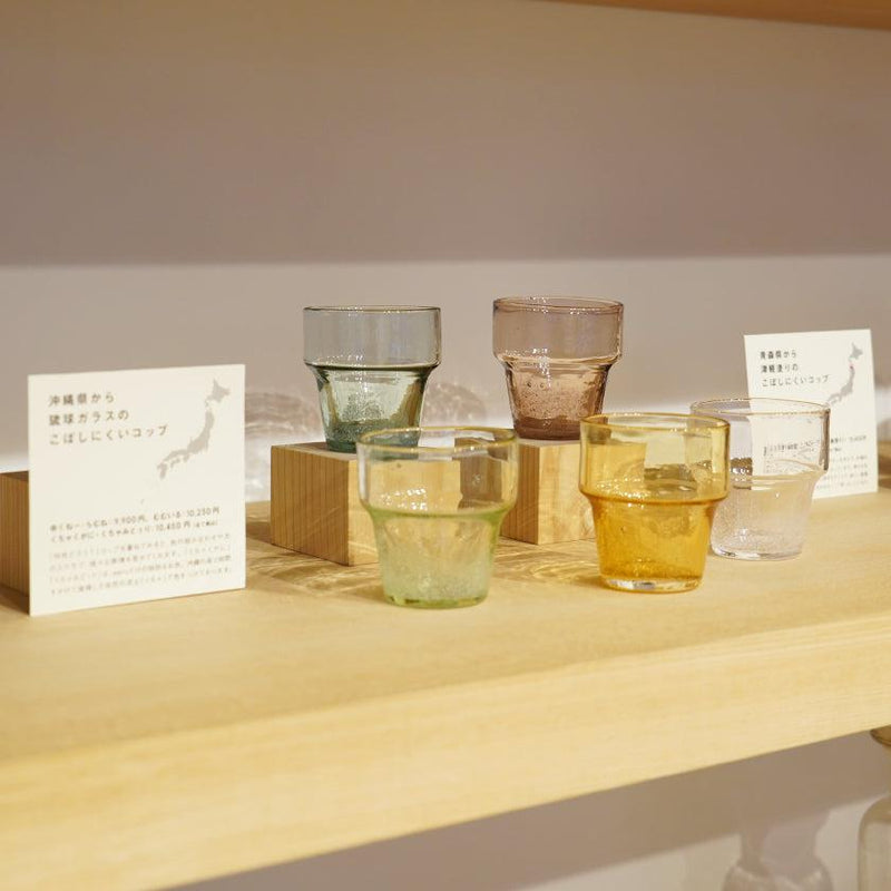 [GLASS] UNSPILLABLE CUPS FROM OKINAWA | RYUKYU GLASS | AERU