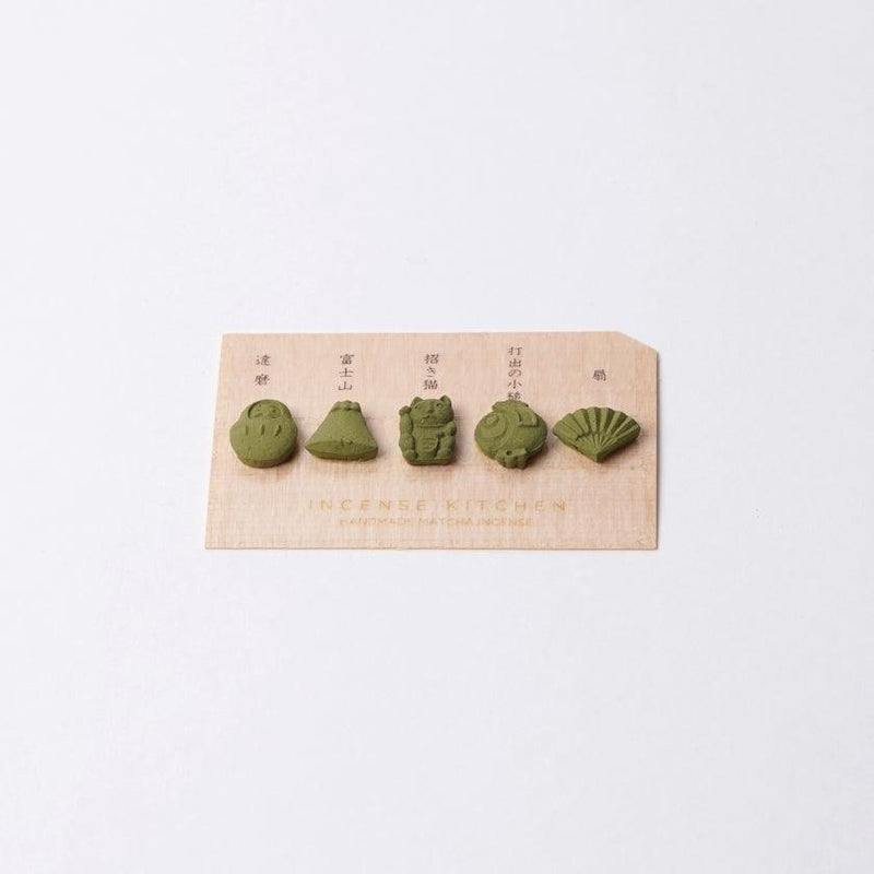 [INCENSE] MATCHA INCENSE 5 PCS. (LUCKY CHARMS) | INCENSE| INCENSE KITCHEN