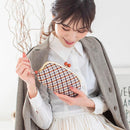 [錢包] Nishijin絲綢釦子錢包與kyo-kumihimo綁帶格子檢查（棕色）| Nishijin紡織品| Atelier Kyoto Nishijin