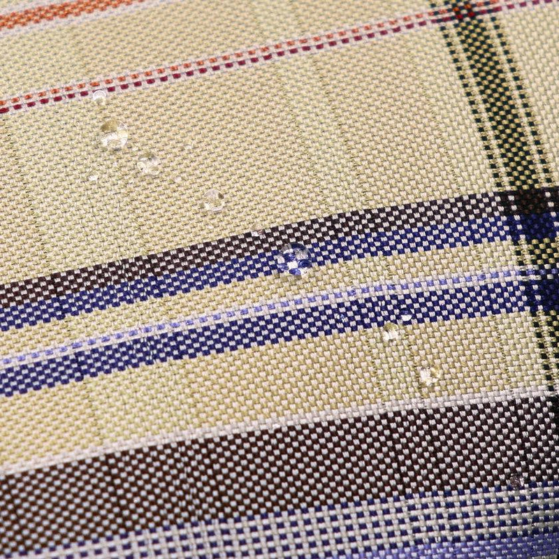 [小袋]耐水的nishijin silk liss clasp cossory袋多檢查（淺黃色）| Nishijin紡織品| Atelier Kyoto Nishijin