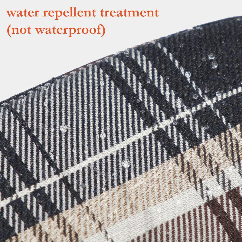 [肩帶]耐水的nishijin silk clasp gama-guchi搭配格子呢（木炭黑）| Nishijin紡織品| Atelier Kyoto Nishijin
