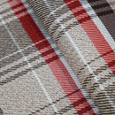 [肩帶]耐水的nishijin silk clasp gama-guchi與格子呢檢查（米色）| Nishijin紡織品| Atelier Kyoto Nishijin