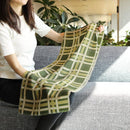 [SCARF] LATTICE (DARK GREEN) S | KYO YUZEN DYEING | NOGIGUCHI KIHEI