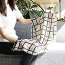 [SCARF] CHEESE CHECK (MONOCHROME) S | KYO YUZEN DYEING | NOGIGUCHI KIHEI