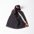 [스카프] 간소화 (숯) S | Kyo Yuzen Dyeing | Nogiguchi Kihei