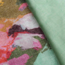 [스카프] Mt. Yarigatake s | Kyo Yuzen Dyeing | Nogiguchi Kihei