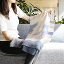 [圍巾]北阿爾卑斯山M | Kyo Yuzen染色| Nogiguchi Kihei