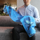 [ขโมย] เพนกวินฝ้าย (การเต้นรำน้ำ 1) | การย้อมสี Kyo Yuzen | Nogiguchi Kihei