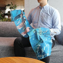 [ขโมย] เพนกวินฝ้าย (ว่ายน้ำ) | การย้อมสี Kyo Yuzen | Nogiguchi Kihei