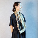 [ขโมย] เพนกวินฝ้าย (สีน้ำตาล) | การย้อมสี Kyo Yuzen | Nogiguchi Kihei