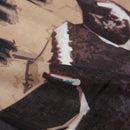 [ขโมย] เพนกวินฝ้าย (สีน้ำตาล) | การย้อมสี Kyo Yuzen | Nogiguchi Kihei