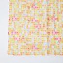 [STOLE] COTTON SMALL SQUARES (LIGHT RED) | KYO YUZEN DYEING | NOGIGUCHI KIHEI