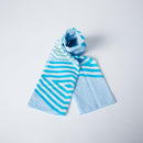 [ขโมย] Cotton Irikohishi (สีน้ำเงิน) | การย้อมสี Kyo Yuzen | Nogiguchi Kihei