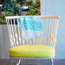 [ขโมย] Cotton Irikohishi (สีน้ำเงิน) | การย้อมสี Kyo Yuzen | Nogiguchi Kihei