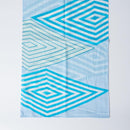 [ขโมย] Cotton Irikohishi (สีน้ำเงิน) | การย้อมสี Kyo Yuzen | Nogiguchi Kihei