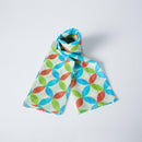 [훔치기]면 Cloisonne (빨간색, 파란색 및 녹색) | Kyo Yuzen Dyeing | Nogiguchi Kihei