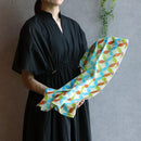 [훔치기]면 Cloisonne (빨간색, 파란색 및 녹색) | Kyo Yuzen Dyeing | Nogiguchi Kihei