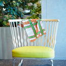 [훔친] 면화 큰 격자 (빨간색) | Kyo Yuzen Dyeing | Nogiguchi Kihei