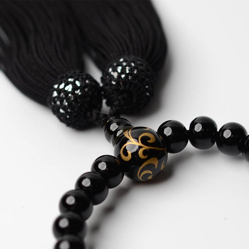 [祈禱珠]女性的麥基（黑色）|漆珠| Masuisai