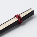 [HAND FAN] FULL MOON (WHITE) GOLD LEAF | KARAKAMI (JAPANESE PAPER)｜KEIBIFUGETSU