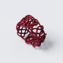 [핸드 팬] 보름달 (검은 색) 청동 | 카라 카미 (일본 종이) ｜ keibifugetsu