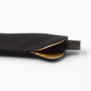 [HAND FAN] FULL MOON (BLACK) SILVER LEAF | KARAKAMI (JAPANESE PAPER)｜KEIBIFUGETSU