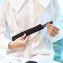 [핸드 팬] 초승달 (자주색) 금박 | 카라 카미 (일본 종이) ｜ keibifugetsu