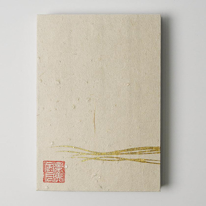 [STATIONERY] CRESCENT MOON (WHITE) | KARAKAMI (JAPANESE PAPER)｜KEIBIFUGETSU