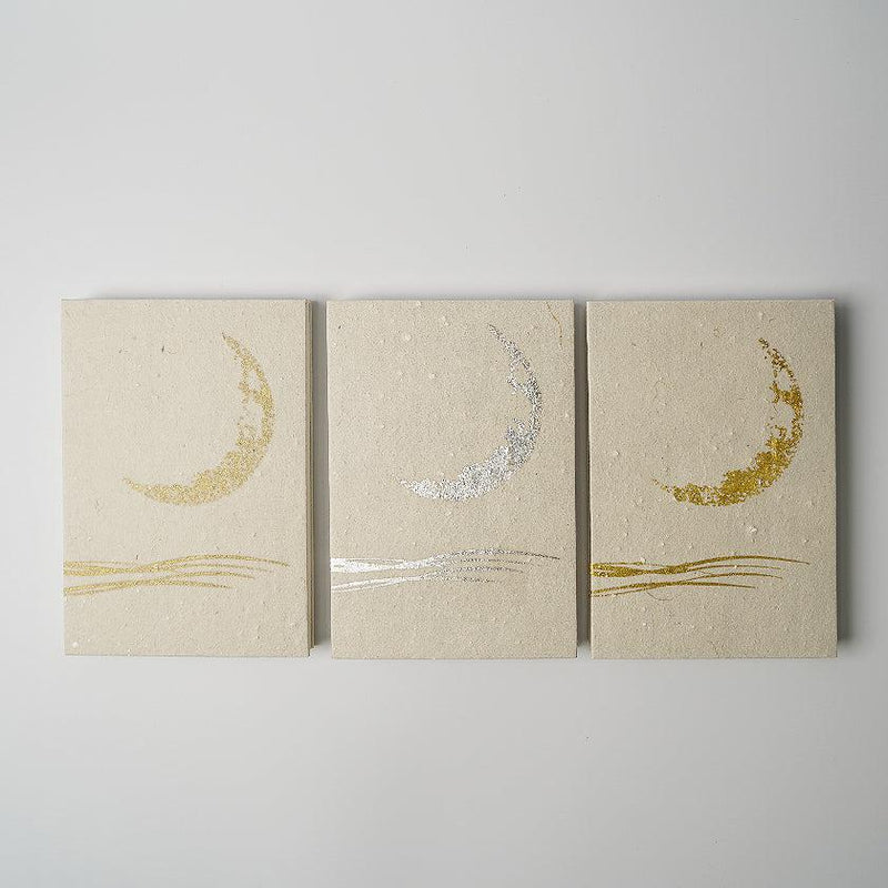 [เครื่องเขียน] Crescent Moon (สีขาว) | Karakami (กระดาษญี่ปุ่น) ｜ keibifugetsu