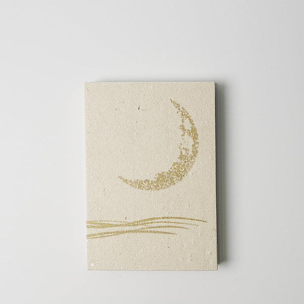 [문구] 초승달 (흰색) | 카라 카미 (일본 종이) ｜ keibifugetsu