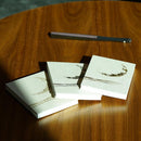 [เครื่องเขียน] Crescent Moon (สีขาว) | Karakami (กระดาษญี่ปุ่น) ｜ keibifugetsu