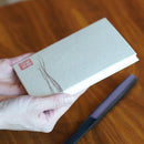 [เครื่องเขียน] Crescent Moon (สีขาว) | Karakami (กระดาษญี่ปุ่น) ｜ keibifugetsu