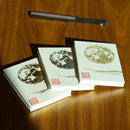 [문구] 보름달 (흰색) | 카라 카미 (일본 종이) ｜ keibifugetsu