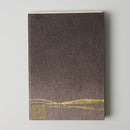 [STATIONERY] RED STAMP BOOK CRESCENT MOON (PURPLE) | KARAKAMI (JAPANESE PAPER)｜KEIBIFUGETSU