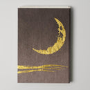 [STATIONERY] RED STAMP BOOK CRESCENT MOON (PURPLE) | KARAKAMI (JAPANESE PAPER)｜KEIBIFUGETSU