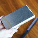 [STATIONERY] RED STAMP BOOK CRESCENT MOON (PURPLE) | KARAKAMI (JAPANESE PAPER)｜KEIBIFUGETSU