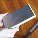 [STATIONERY] RED STAMP BOOK CRESCENT MOON (PURPLE) | KARAKAMI (JAPANESE PAPER)｜KEIBIFUGETSU