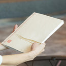 [문구] 노트북 초승달 (흰색) | 카라 카미 (일본 종이) ｜ keibifugetsu