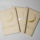 [문구] 노트북 초승달 (흰색) | 카라 카미 (일본 종이) ｜ keibifugetsu