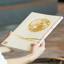 [문구] 노트북 보름달 (흰색) | 카라 카미 (일본 종이) ｜ keibifugetsu