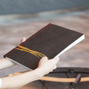 [문구] 노트북 보름달 (검은 색) | 카라 카미 (일본 종이) ｜ keibifugetsu