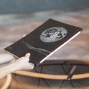 [문구] 노트북 보름달 (검은 색) | 카라 카미 (일본 종이) ｜ keibifugetsu