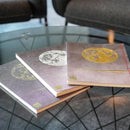 [문구] 노트북 보름달 (자주색) | 카라 카미 (일본 종이) ｜ keibifugetsu