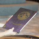 [문구] 노트북 보름달 (자주색) | 카라 카미 (일본 종이) ｜ keibifugetsu